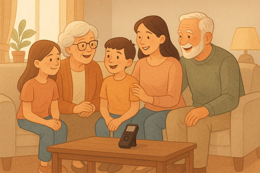 How To Record Family Stories with Audio Tools