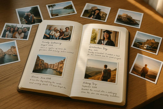 How to Design a Life Story Journal with Photos