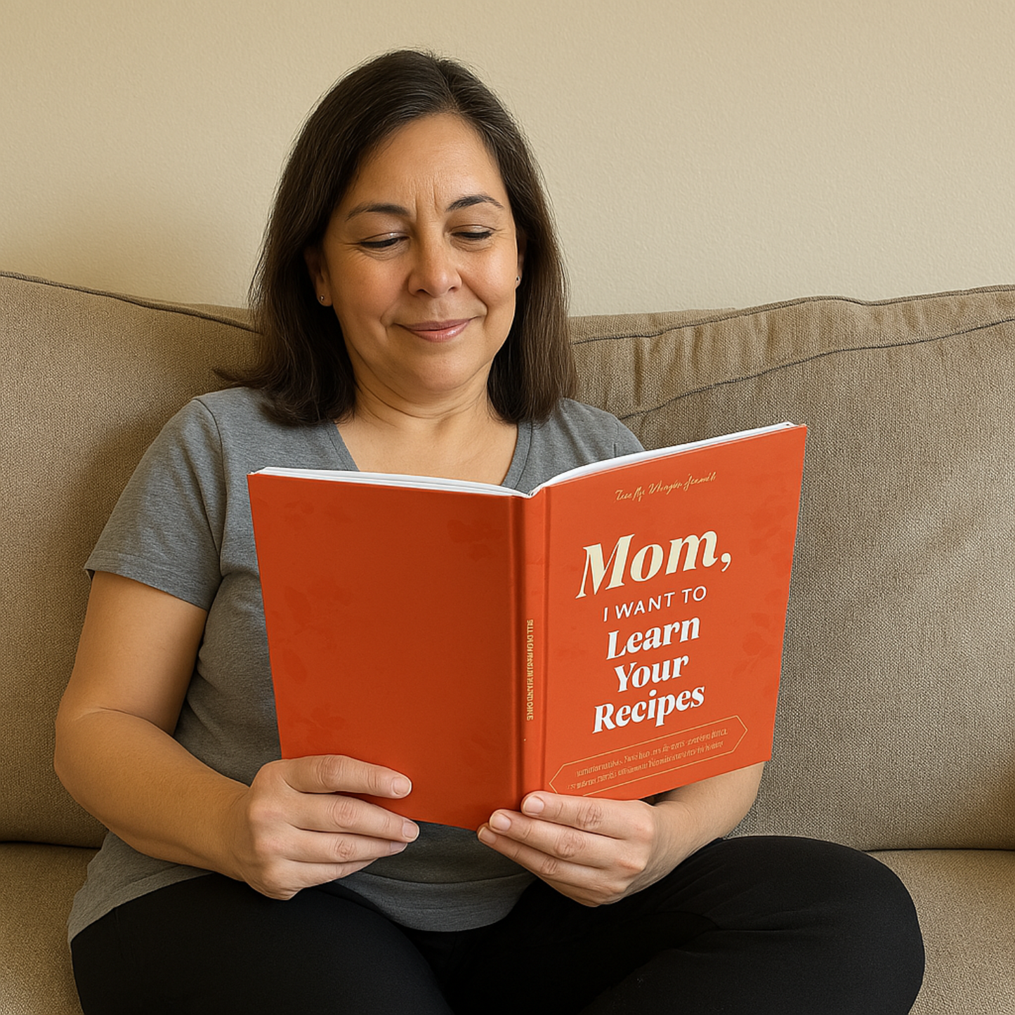 Mom, I Want Learn Your Recipe Journal