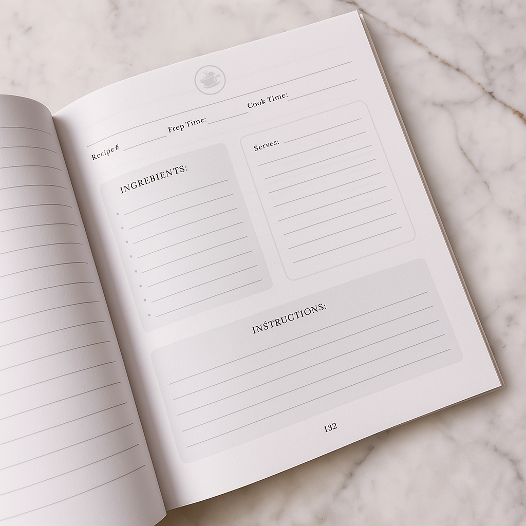 Mom, I Want Learn Your Recipe Journal