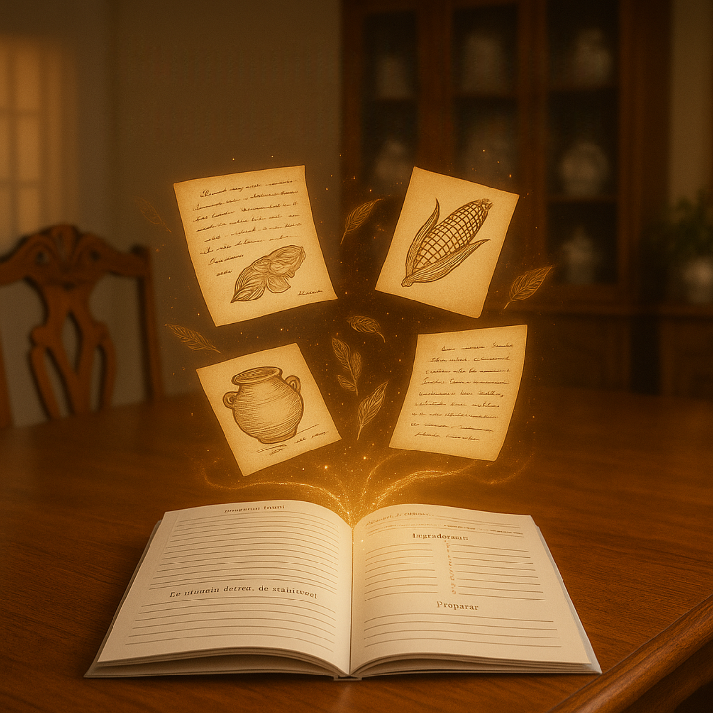 Mom, I Want Learn Your Recipe Journal (Espanol)