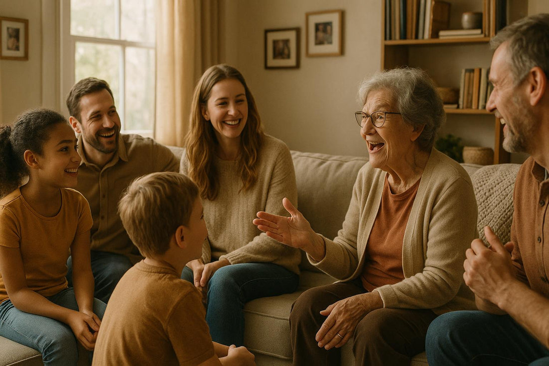 How Dialogue Shapes Family Stories