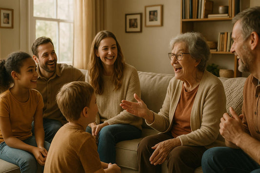 How Dialogue Shapes Family Stories