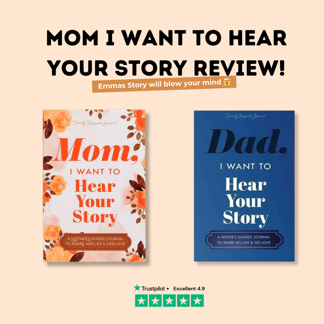 Mom, I Want to Hear Your Story Book Review